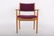 Silla danesa Mid-Century de fresno de Kai Lyngfeld Larsen para Søren Wiladsen, Imagen 13