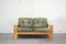 Vintage Bonanza Green Leather Sofa by Esko Pajamies for Asko, Image 9