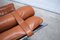 Fauteuil ARI Vintage en Cuir Cognac par Arne Norell 7