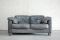 Swiss DS 17 Grey Leather Sofa from de Sede, 1980s 1