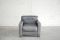 Swiss DS 17 Grey Leather Armchair from de Sede, 1980s 2