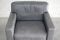 Swiss DS 17 Grey Leather Armchair from de Sede, 1980s 3