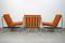 Chaises de Salon Mid-Century, Set de 3 3