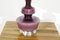 Vintage Purple Glass Table Lamp 5