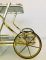 Golden Brass Bar Trolley with Double Smoked Glass Shelf, 1960s, Image 6