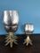 Pair of Pineapple Ice Buckets or Candle Holders, 1970s, Set of 2 6