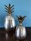 Pair of Pineapple Ice Buckets or Candle Holders, 1970s, Set of 2 2