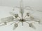 French 9-Armed Sputnik Chandelier, 1950s, Image 10