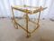 Mid-Century Brass Service Trolley from Maison Jansen, 1950s 6