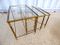 French Vintage Nesting Tables from Maison Jansen, 1950s, Set of 3, Image 2