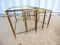 Tables Gigognes Vintage de Maison Bagues, France, 1950s, Set de 3 3