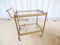 Vintage Brass Trolley from Maison Bagues, 1950s 3