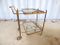 Vintage Brass Trolley from Maison Bagues, 1950s, Image 7