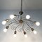 Swirl 8-Armed Chandelier from Lobmeyr, 1950s 3