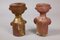 Vintage Modeled Earth Anthropomorphic Vases by Jacques Pouchain, Set of 2 4