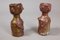 Vintage Modeled Earth Anthropomorphic Vases by Jacques Pouchain, Set of 2 3