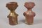 Vintage Modeled Earth Anthropomorphic Vases by Jacques Pouchain, Set of 2, Image 5