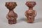 Vintage Modeled Earth Anthropomorphic Vases by Jacques Pouchain, Set of 2 2