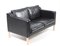 Two-Seater Leather Sofa, 1980s, Image 4