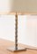 Vintage Modernist Faux Bamboo Table Lamps, Set of 2, Image 4