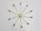 Spider Ceiling Lamp by J. T. Kalmar, 1950s 3