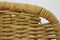 Rattan Basket Chair by Gian Franco Legler for J. Bally, 1950s 8