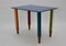 Multicolored Table by Pierre Sala, 1983 4