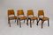 Chaises Empilables P7 par Roland Rainer pour Emil & Alfred Pollak, 1950s, Set de 4 4