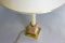 Vintage Murano Glass and Brass Table Lamp by Tommaso Barbi 12