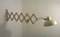 Lámpara de pared Scissor italiana, años 40, Imagen 2