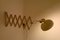 Lámpara de pared Scissor italiana, años 40, Imagen 8