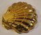 Vintage Large Clam Shell Bowl in Brass 3