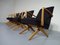 Scissor Chairs, 1950s, Set of 4 10