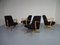 Scissor Chairs, 1950s, Set of 4, Image 12