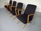 Chaises Ciseau, 1950s, Set de 4 13