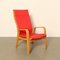 FB05 Red Armchair by Cees Braakman for Pastoe, 1950s 1