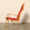 FB05 Red Armchair by Cees Braakman for Pastoe, 1950s 4