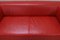 Vintage Red Leather Genesis Sofa from Koinor, Image 9