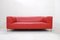Vintage Red Leather Genesis Sofa from Koinor, Image 1