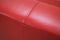 Vintage Red Leather Genesis Sofa from Koinor, Image 17