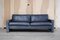 Vintage Conseta Blue Leather Sofa from Cor 4