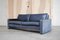 Vintage Conseta Blue Leather Sofa from Cor 12