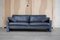 Vintage Conseta Blue Leather Sofa from Cor 1