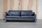 Vintage Conseta Blue Leather Sofa from Cor, Image 1