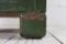 Antique Green Bench & Storage Unit, Image 4