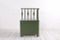 Antique Green Bench & Storage Unit 1