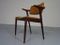 Rosewood & Leather Armchair from GM, 1960s 12