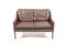 Modell 2208 Ledersofa von Børge Mogensen, 1960er 2