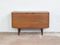 Credenza piccola in teak con sistema di apertura a pressione, Danimarca, anni '60, Immagine 1