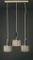 Lampada da soffitto vintage con tre luci di Doria Leuchten, Immagine 1